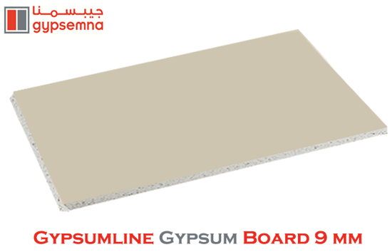 Picture of REGULAR GYPSUM PLASTERBOARD - 9 MM