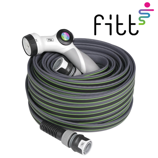 Picture of FITT FORCE GARDEN HOSE 15 MM x 30 MTR - SPRAY GUN