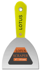 Show details for LOTUS PAINT SCRAPER 4 Inch Picture of LOTUS PAINT SCRAPER 4 Inch
