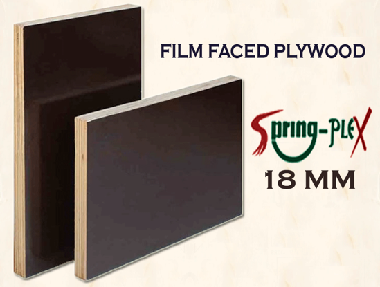 Picture of SPRINGPLEX FILM FACED PLYWOOD - 18 MM