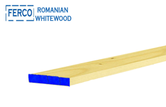 Show details for FERCO WHITEWOOD 1" x 6" x 13FT. Picture of FERCO WHITEWOOD 1" x 6" x 13FT.