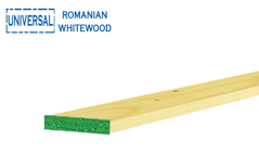 Show details for UNIVERSAL WHITEWOOD 1" x 6" x 13FT. Picture of UNIVERSAL WHITEWOOD 1" x 6" x 13FT.