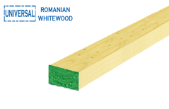 Show details for UNIVERSAL WHITEWOOD 2" x 3" x 13FT. Picture of UNIVERSAL WHITEWOOD 2" x 3" x 13FT.