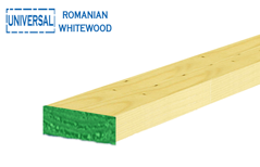 Show details for UNIVERSAL WHITEWOOD 2" x 4" x 13FT. Picture of UNIVERSAL WHITEWOOD 2" x 4" x 13FT.