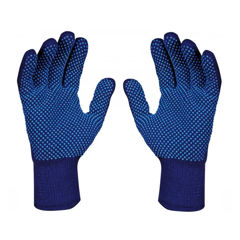 Picture of DOTTED HAND GLOVES BLUE