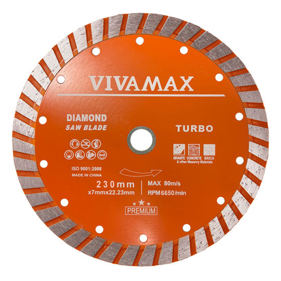 Picture of VIVAMAX DIAMOND SAW BLADE 230 MM - TURBO