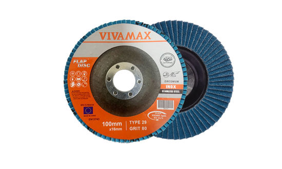 Picture of VIVAMAX FLAP DISC 4 INCH - GRIT 80